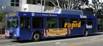 New Flyer LNG powered L40LF for Blue Bus Santa Monica